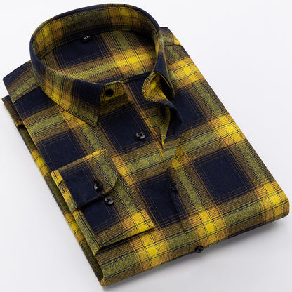 F.J.C. Men's Plaid  Shirts S.M.