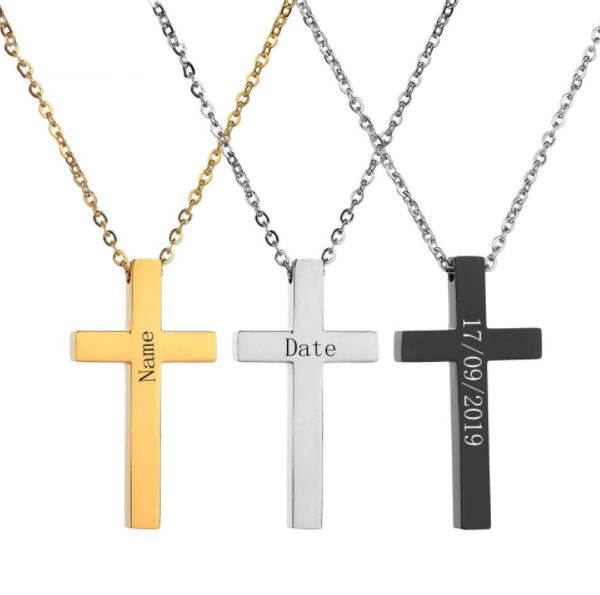 Stainless Steel Cross Necklace