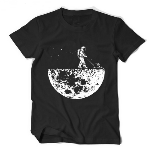 F.J.C. S.M. Develop the Moon  creative design T-shirt