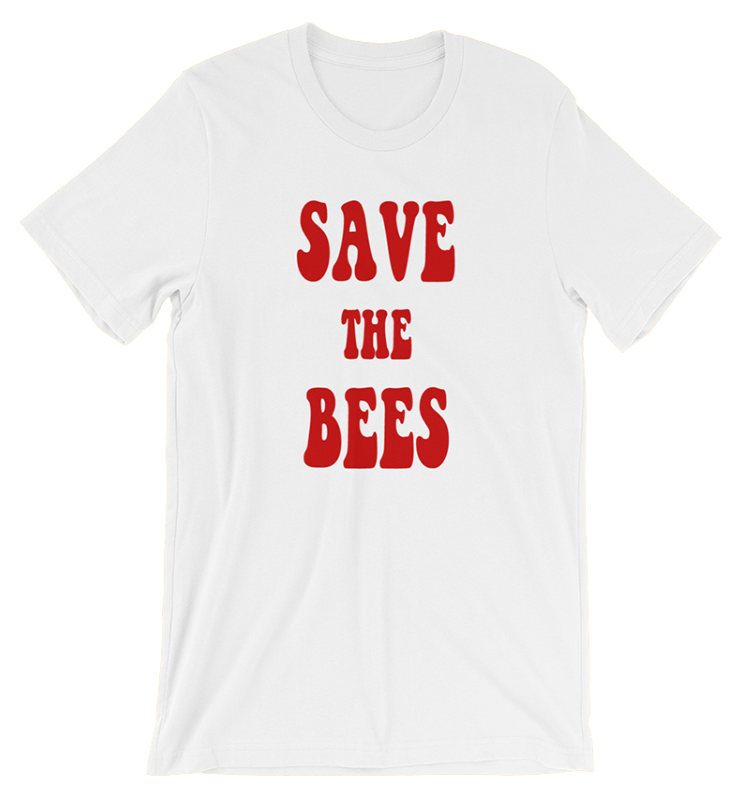 Save the bees funny t shirt women be kind shirt graphic tees