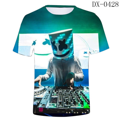 D.J. Marshmello 3D Graphic print S.M.