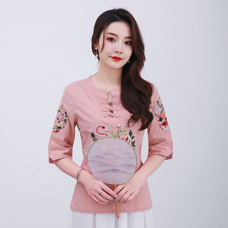 Chinese styles clothing for women cheongsam top