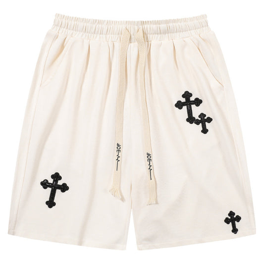 S.M. CROSSED - Regular Cotton Shorts