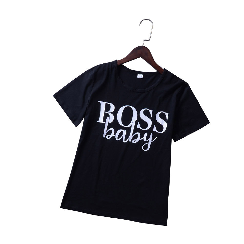 S.W. Summer Fashion Women Casual Letter Printed T-shirt Tops Lady Tee Printed Short Sleeve Tops