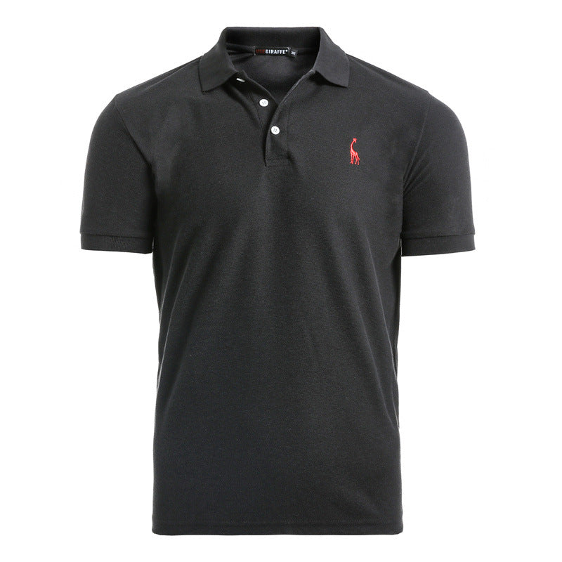 S.M. Men's embroidered Polo style shirts