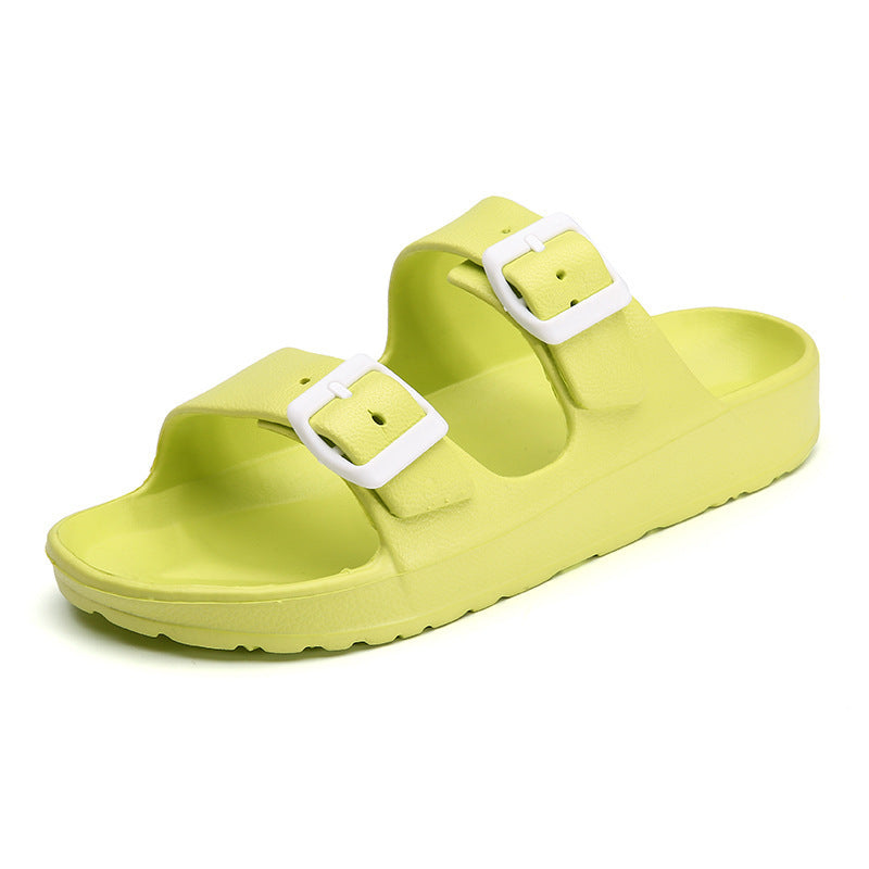 New summer couple sandals women's fashion trend outdoor casual flip-flop shoes multiple colors