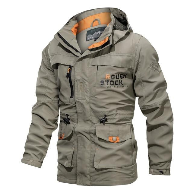 F.J.C. S.M. Outdoor Hooded men's  Jacket