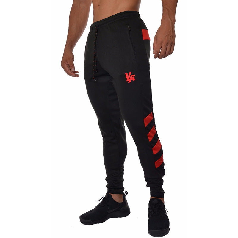 F.J.C. Men's RED STRIPE sweatpants S.M.