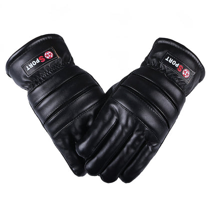 S.M.  Winter Leather Gloves