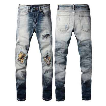 S.M. New American Retro Jeans Trendy Men