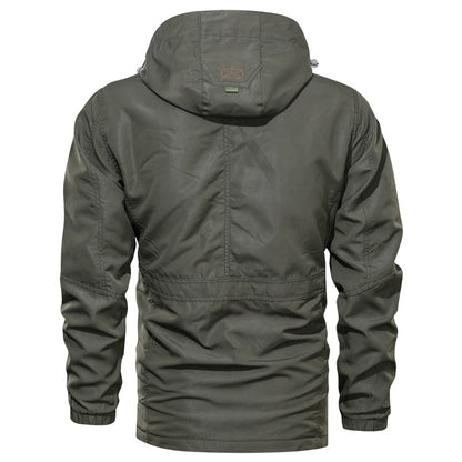 F.J.C. S.M. Outdoor Hooded men's  Jacket