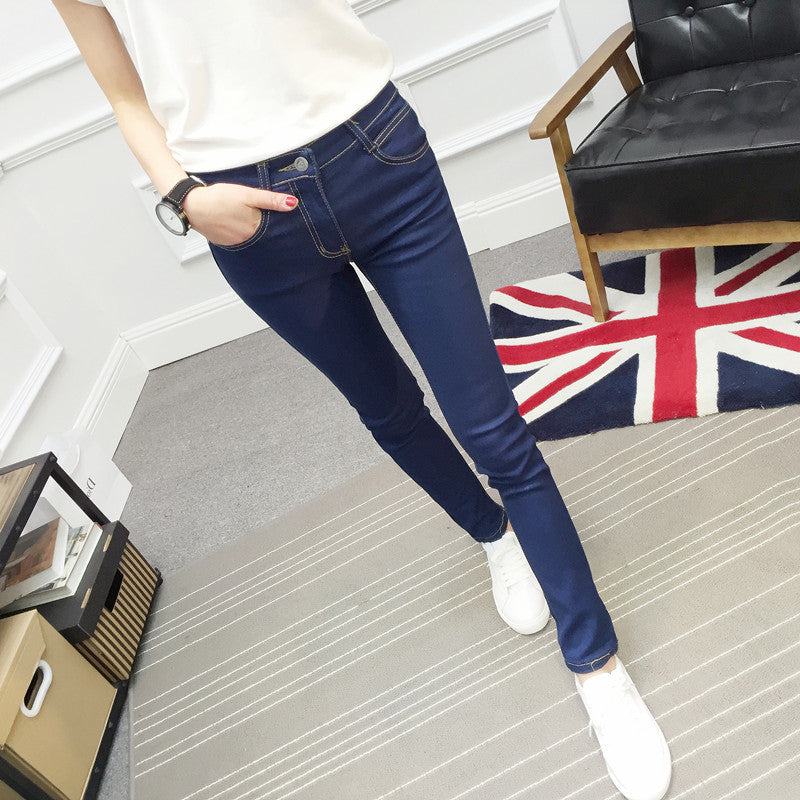 S.W. Slim-fit mid-rise jeans