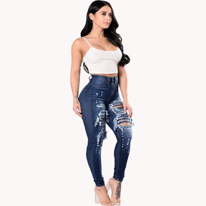 S.W. Women's ripped jeans pants