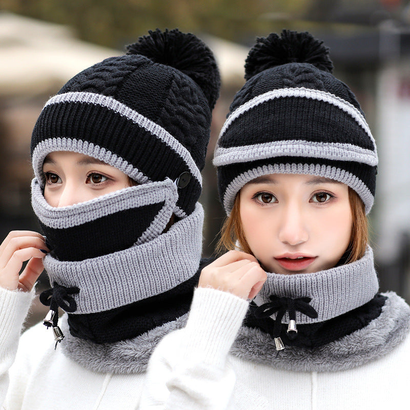 Cute and warm ladies cycling ear caps