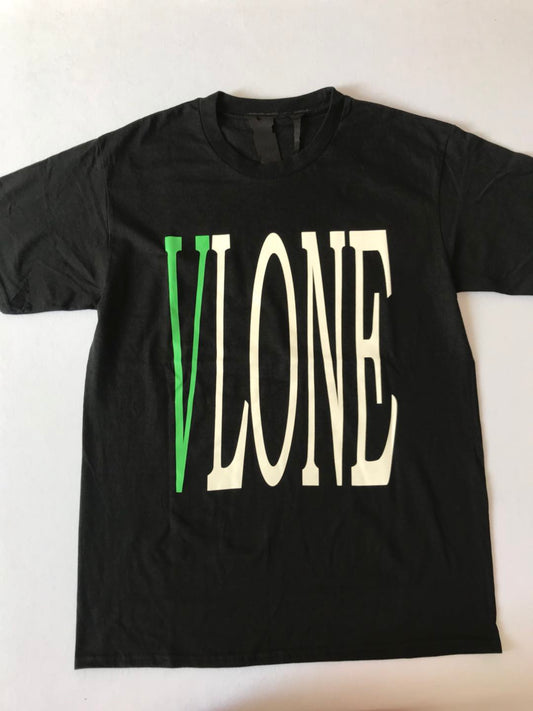 V Classic Short Sleeve Cotton Vlone Hip Hop Rap T-Shirt Vlone Hip Hop Rap T-Shirt