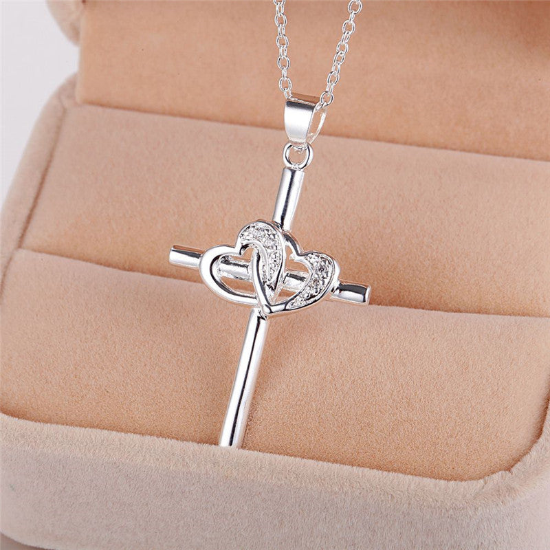 New Fashion Clavicle Necklace Heart Necklace