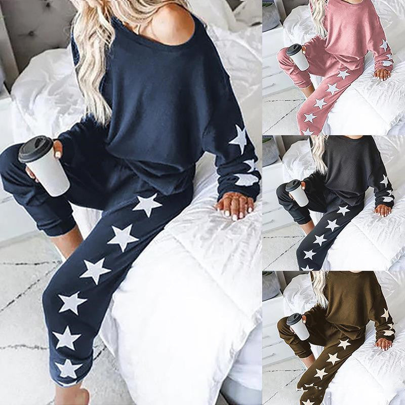 S.W.  Casual Tracksuit Women 2 Piece Set Suit