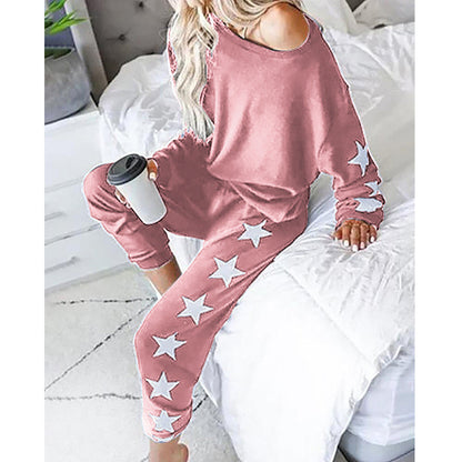 S.W.  Casual Tracksuit Women 2 Piece Set Suit