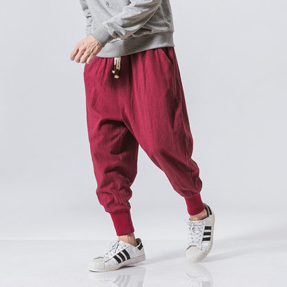 S.M. Chinese Style Harlem Joggers