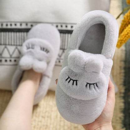 women Slides Cartoon Home Slippers Rabbit Slip