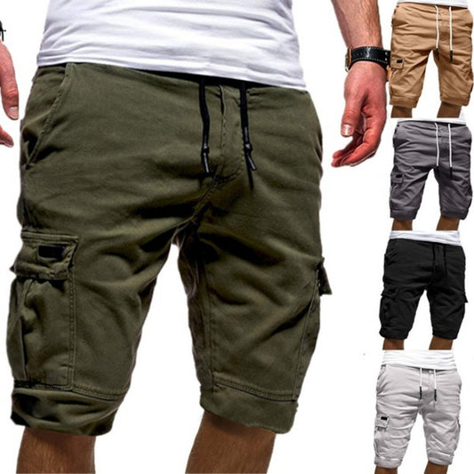 S.M. Men Casual Jogger Sports Cargo shorts