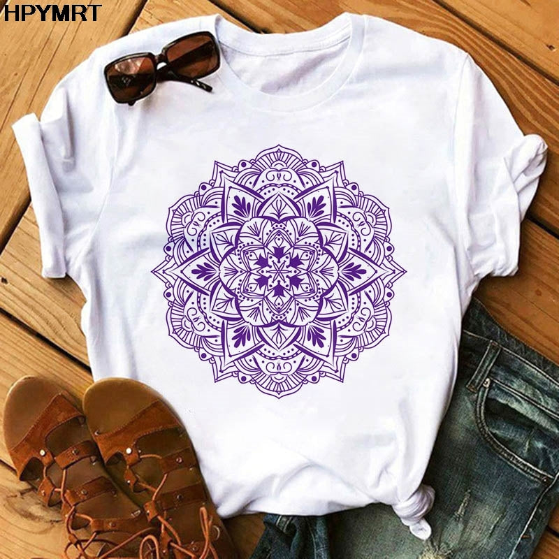 S.W. Printed T-Shirt For Women