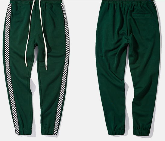 F.J.C. S.M.  Original Checkered Stripe Sweatpants