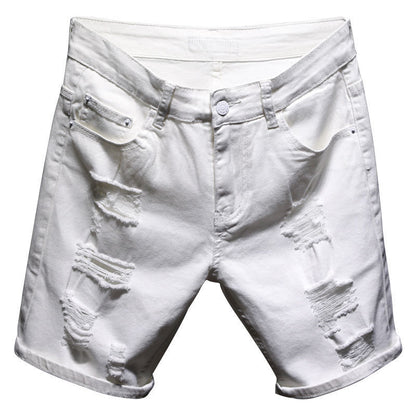 S.M. Men's Casual Solid Cotton Board-shorts