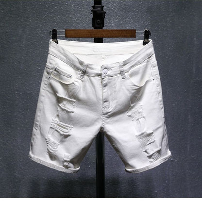 S.M. Men's Casual Solid Cotton Board-shorts