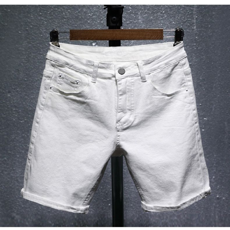 S.M. Men's Casual Solid Cotton Board-shorts