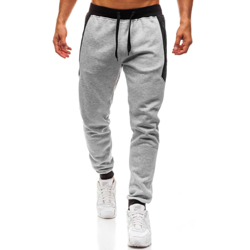 F.J.C.  S.M.  Men's Zipper Pocket Sports Joggers