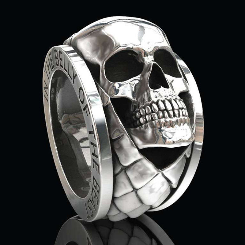 Creative Punk Style Skull Ring Popular  JEWELRY