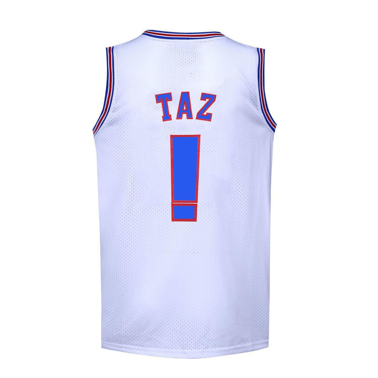 S.M.  Space Jam Movie Embroidered Jersey Retro Basketball Wear