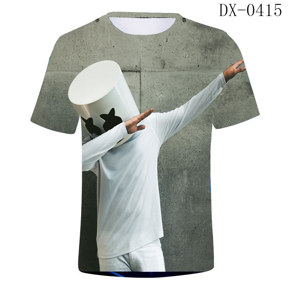 D.J. Marshmello 3D Graphic print S.M.