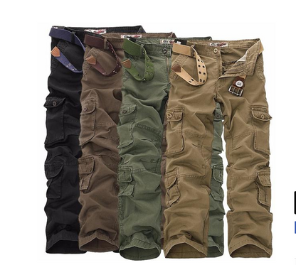 S.M. cargo Loose fit pants.