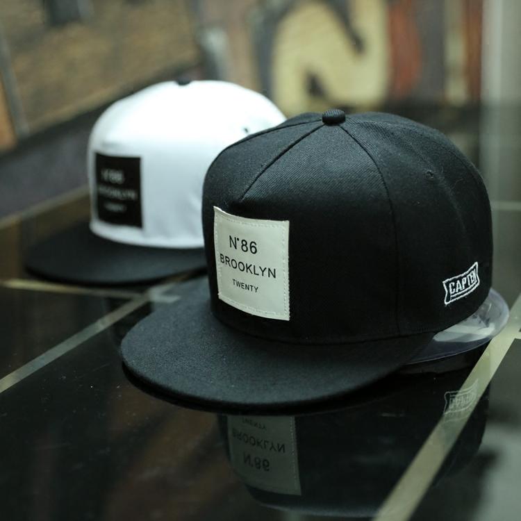 S.H. Leather Snapback Hats