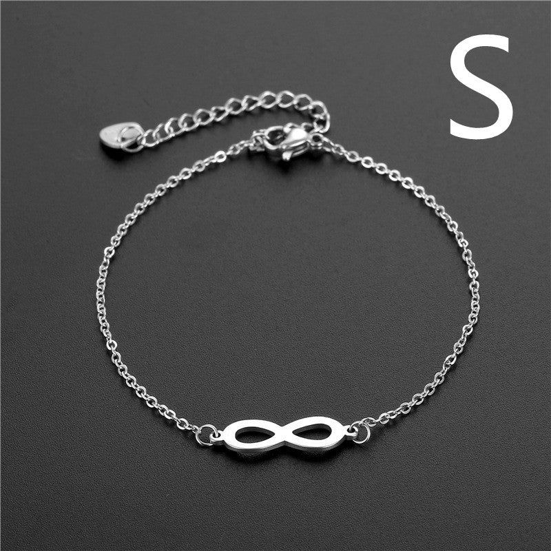 Stainless Steel Simple Jewelry Creative Trend Hip-hop Bracelet