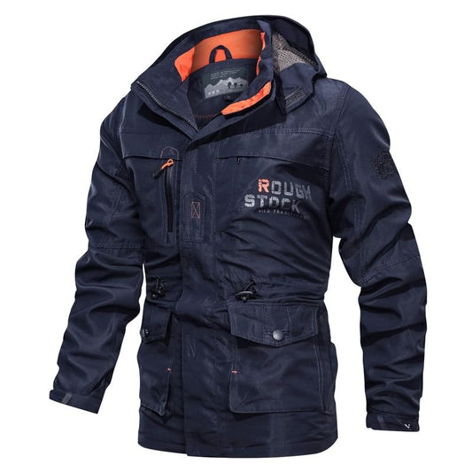 F.J.C. S.M. Outdoor Hooded men's  Jacket