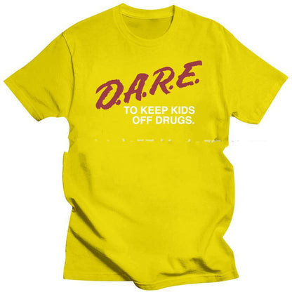 S.M.  Letter DARE Men's And Women's T-shirts  S.W.