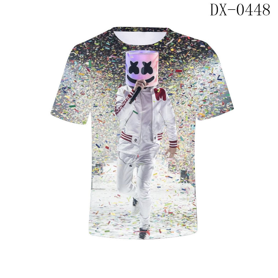 D.J. Marshmello 3D Graphic print S.M.