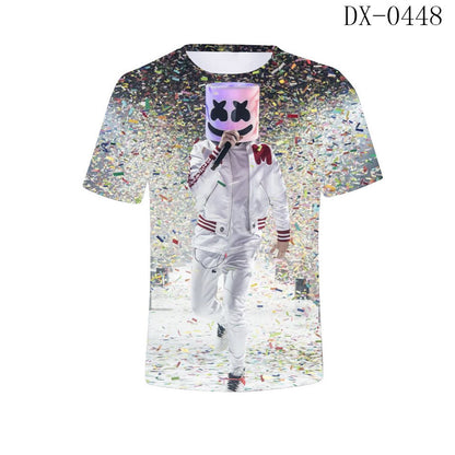 D.J. Marshmello 3D Graphic print S.M.