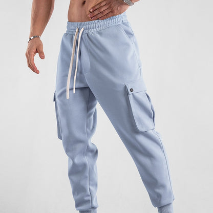 S.M.  Men's Multi-pocket Sports Casual joggers