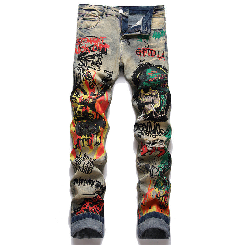 S.M. New Men's fashion Jeans