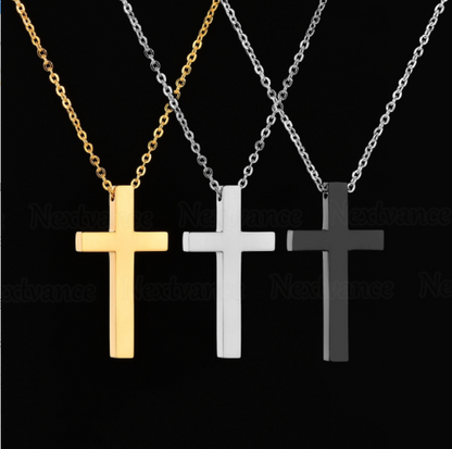 Stainless Steel Cross Necklace