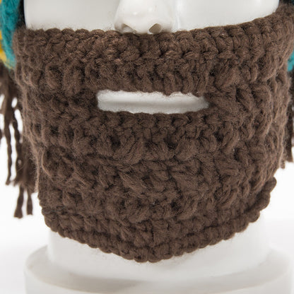 S.H. knit wool handmade beard men wig hats