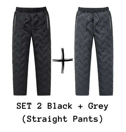 S.M. winter Windproof joggers With Zip Pocket.