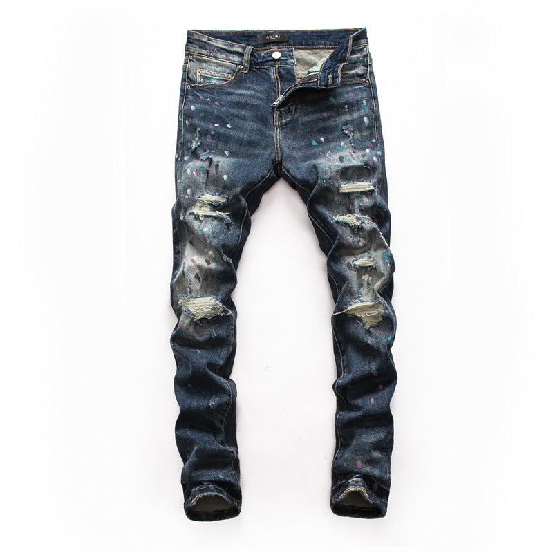 S.M. Men's Ripped Skinny Jean's S.M.