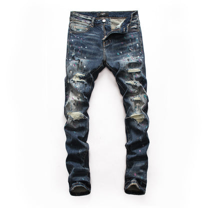 S.M. Men's Ripped Skinny Jean's S.M.