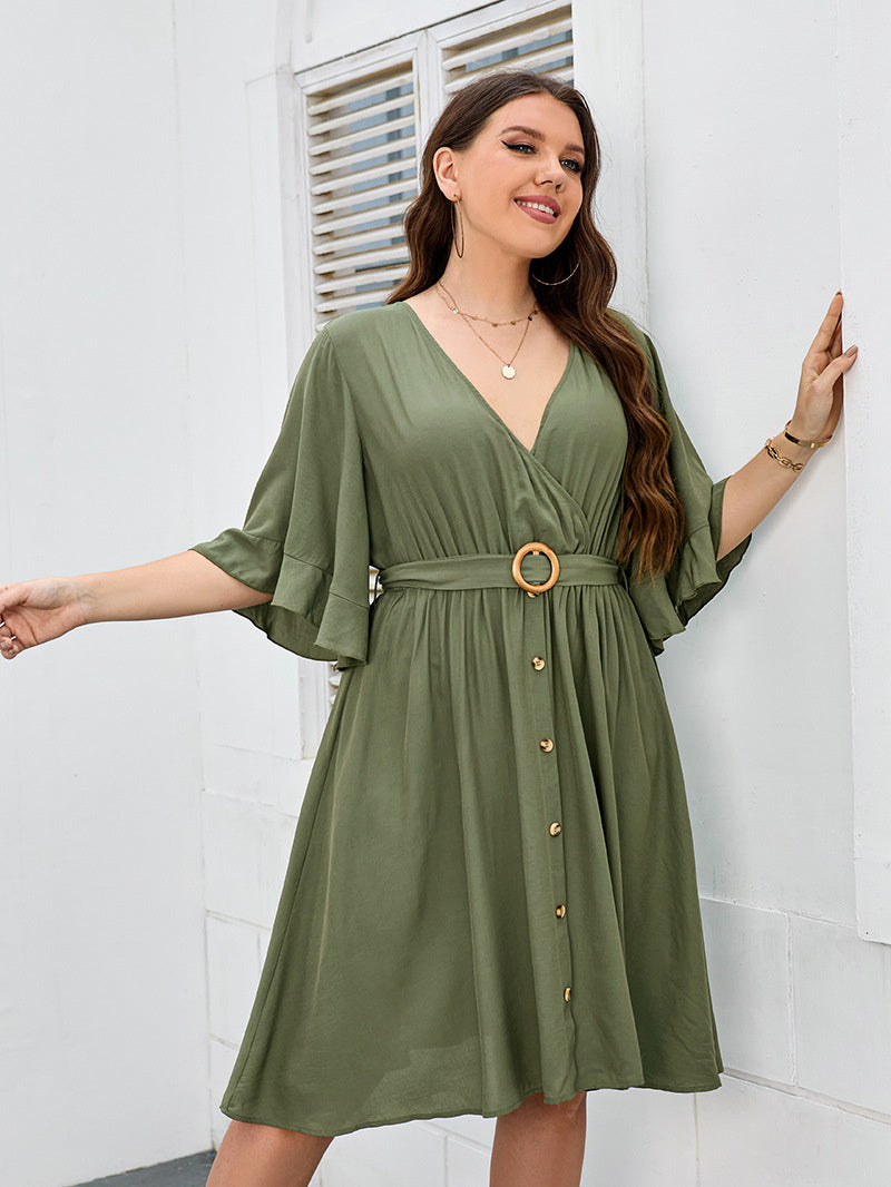 Plus Size  Women's Dress