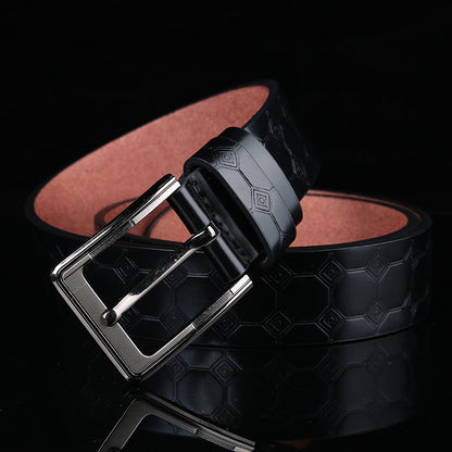 Leather European style belts for men S.M.